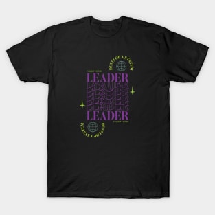 Leader Streetwear Design T-shirt T-Shirt